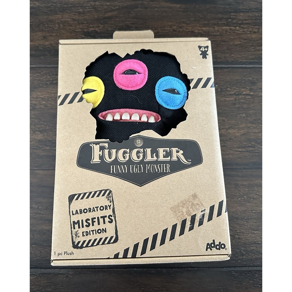 Fuggler Laboratory Misfits Funny Ugly Monster‎ 9" Plush-New In Box